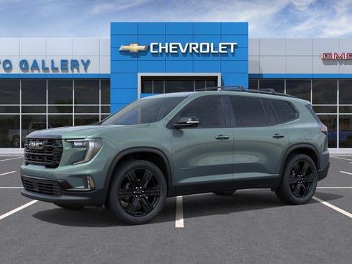 Green Metallic 2027 GMC Acadia ELEVATION