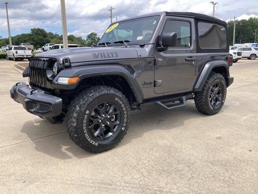 Granite Crystal Clearcoat Metallic 2022 Jeep Wrangler Sport