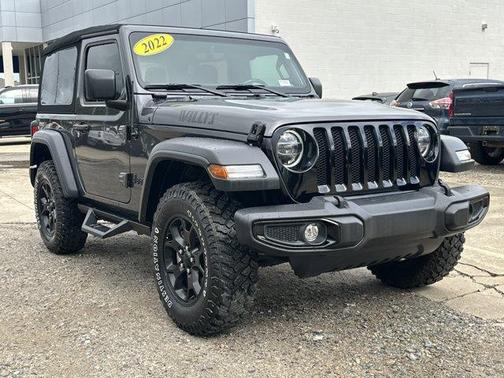 Granite Crystal Clearcoat Metallic 2022 Jeep Wrangler Sport