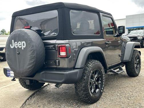 Granite Crystal Clearcoat Metallic 2022 Jeep Wrangler Sport
