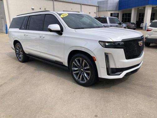 Crystal White Tri-Coat 2021 Cadillac Escalade ESV Sport
