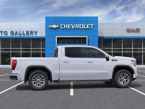 Glacier White 2026 GMC Sierra 1500 Denali