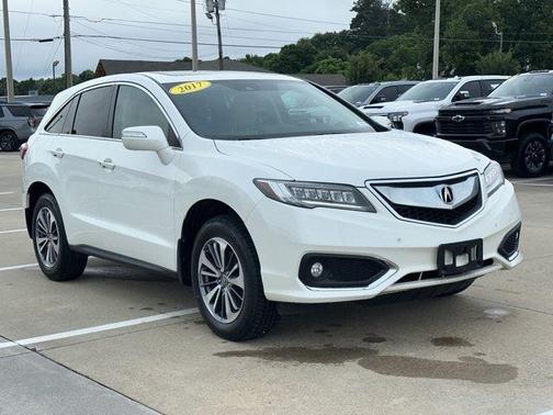 White Diamond Pearl 2017 Acura RDX Advance Package