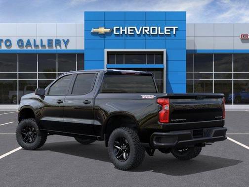 Black 2026 Chevrolet Silverado 1500 Custom Trail Boss