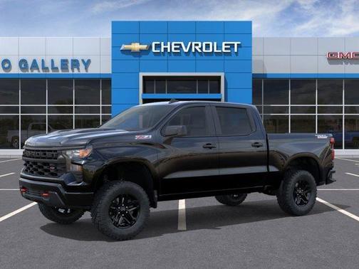 Black 2026 Chevrolet Silverado 1500 Custom Trail Boss