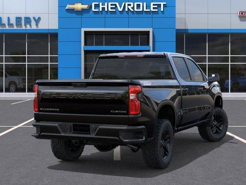 Black 2026 Chevrolet Silverado 1500 Custom Trail Boss