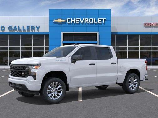 Summit White 2026 Chevrolet Silverado 1500 Custom