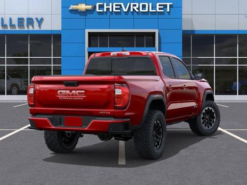 Volcanic Red 2026 GMC Canyon AT4