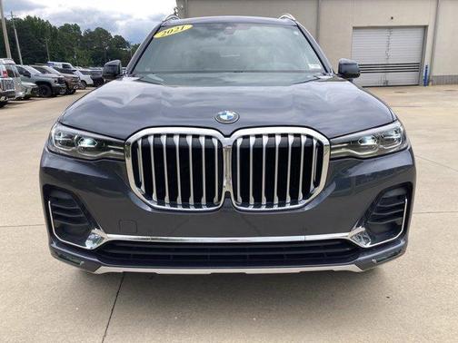 Arctic Gray Metallic 2021 BMW X7 xDrive40i