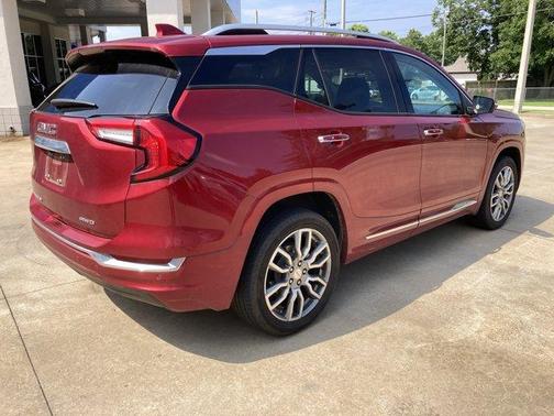 Volcanic Red 2024 GMC Terrain Denali