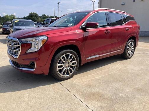 Volcanic Red 2024 GMC Terrain Denali
