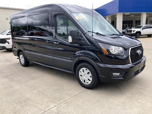 Black Metallic 2024 Ford Transit-350 XLT