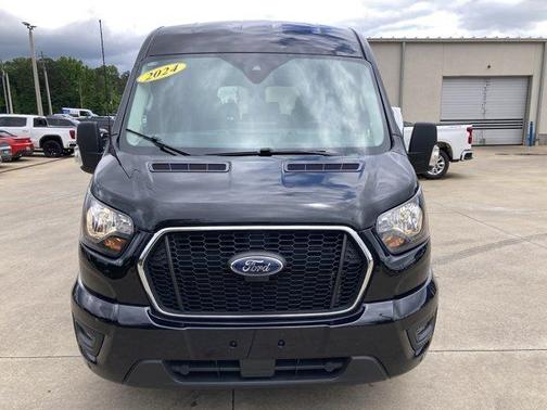 Black Metallic 2024 Ford Transit-350 XLT