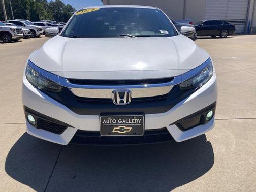 White 2016 Honda Civic Touring