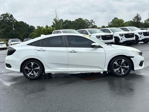 White 2016 Honda Civic Touring