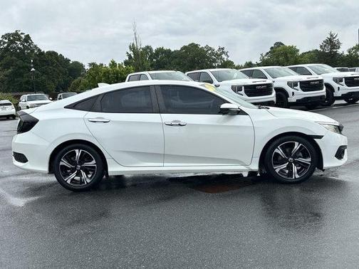 White 2016 Honda Civic Touring