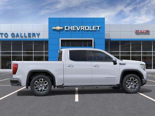 Summit White 2026 GMC Sierra 1500 SLT