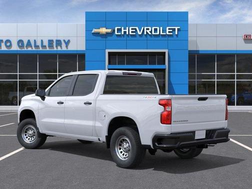 Summit White 2026 Chevrolet Silverado 1500 WT