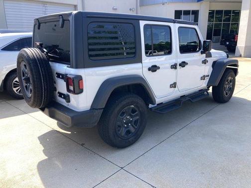 Bright White Clearcoat 2025 Jeep Wrangler Sport