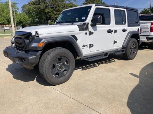 Bright White Clearcoat 2025 Jeep Wrangler Sport