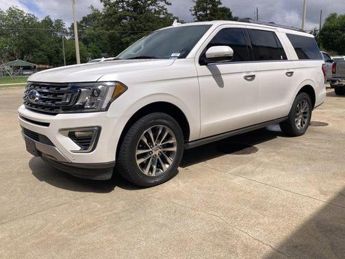 White Platinum Clearcoat Metallic 2018 Ford Expedition Max Limited