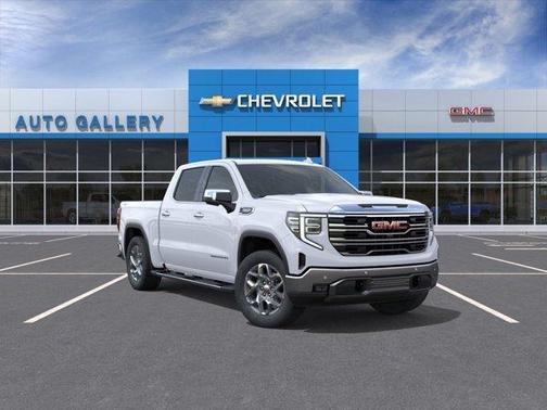 Glacier White 2026 GMC Sierra 1500 SLT