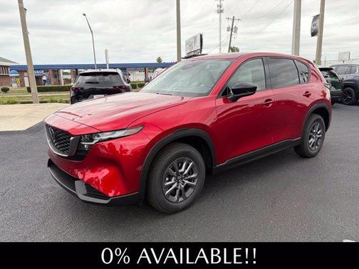 Soul Red Crystal Metallic 2026 Mazda CX-5 Select