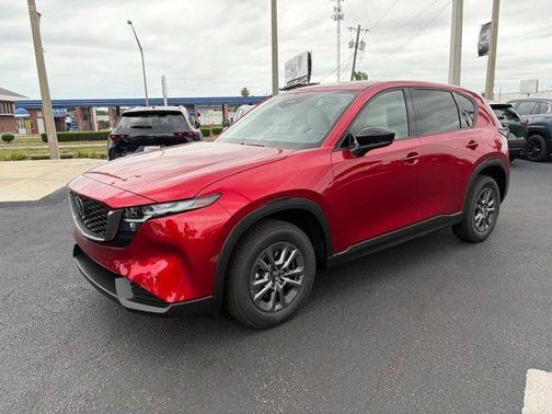 Soul Red Crystal Metallic 2026 Mazda CX-5 Select