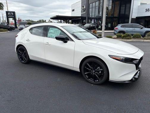 Snowflake White Pearl 2026 Mazda Mazda3 AWD w/Premium Package