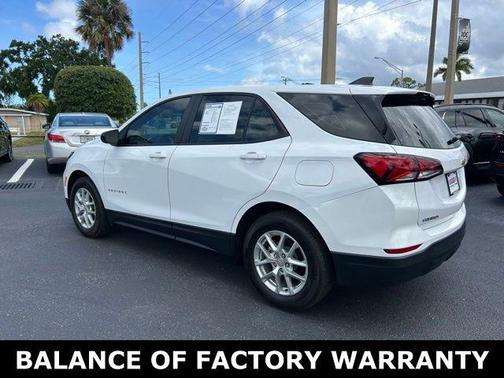 Summit White 2024 Chevrolet Equinox LS