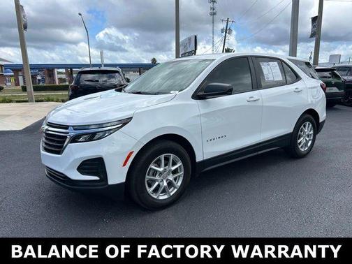 Summit White 2024 Chevrolet Equinox LS