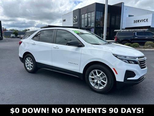 Summit White 2024 Chevrolet Equinox LS