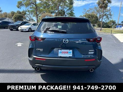 Blue Metallic 2025 Mazda CX-50 2.5 S Premium Package