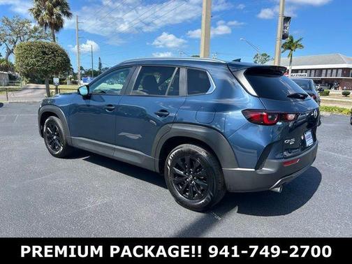 Blue Metallic 2025 Mazda CX-50 2.5 S Premium Package