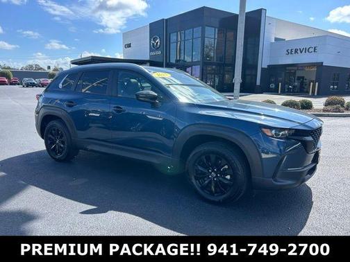 Blue Metallic 2025 Mazda CX-50 2.5 S Premium Package