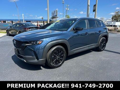 Blue Metallic 2025 Mazda CX-50 2.5 S Premium Package