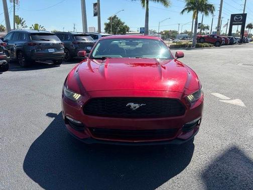 Ruby Red Metallic 2017 Ford Mustang V6