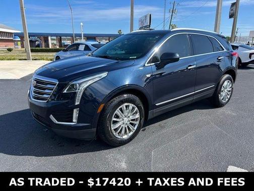 Dark Adriatic Blue 2017 Cadillac XT5 Luxury