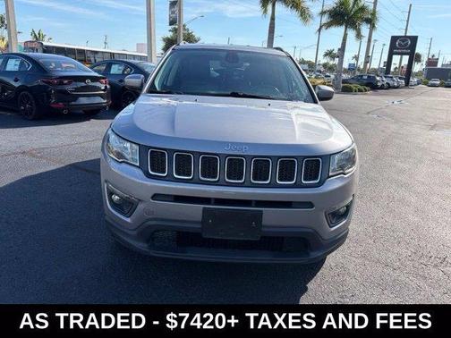 Billet Silver Metallic 2018 Jeep Compass Latitude