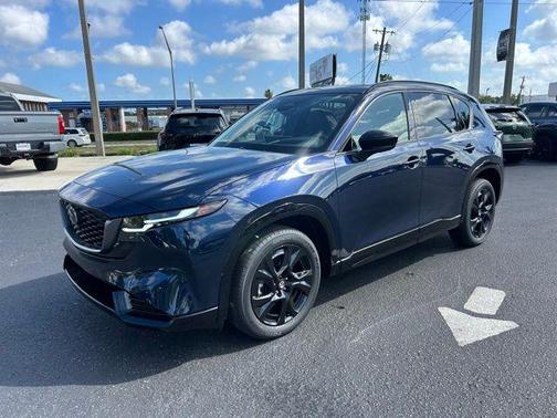 Navy Blue Mica 2026 Mazda CX-5 Premium Plus