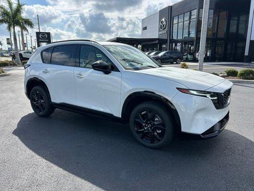 Rhodium White Metallic 2026 Mazda CX-5 Premium Plus