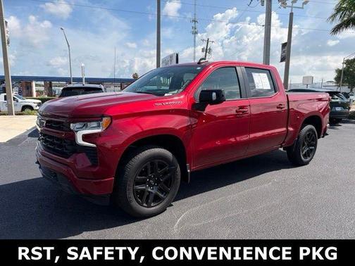 Radiant Red 2025 Chevrolet Silverado 1500 RST