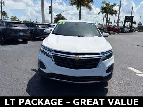 Summit White 2024 Chevrolet Equinox LT