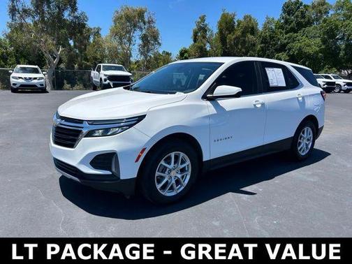 Summit White 2024 Chevrolet Equinox LT