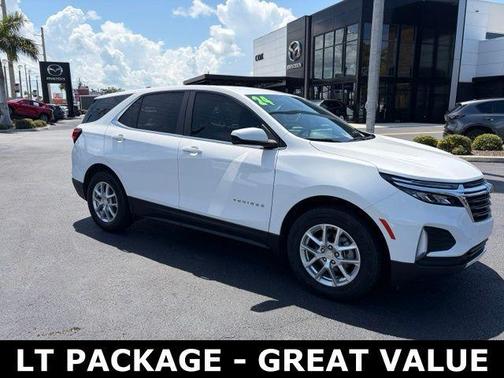 Summit White 2024 Chevrolet Equinox LT
