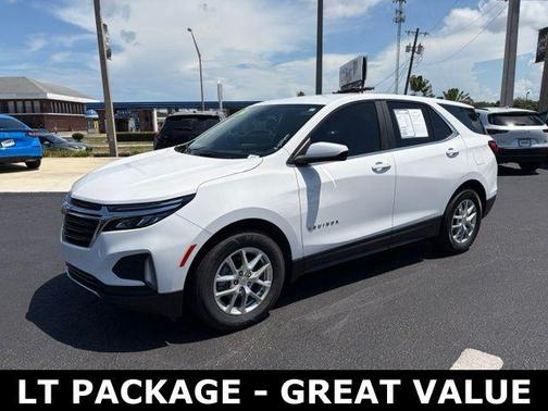 Summit White 2024 Chevrolet Equinox LT