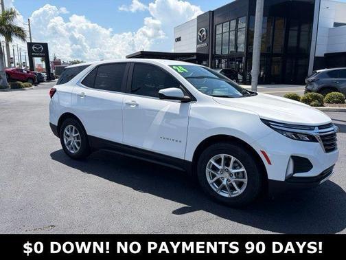 Summit White 2024 Chevrolet Equinox LT