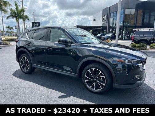 Jet Black Mica 2023 Mazda CX-5 Premium Plus