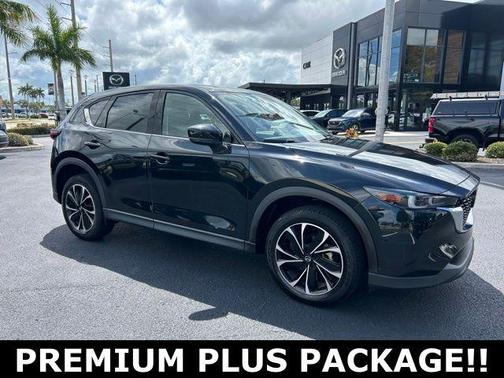 Jet Black Mica 2023 Mazda CX-5 Premium Plus