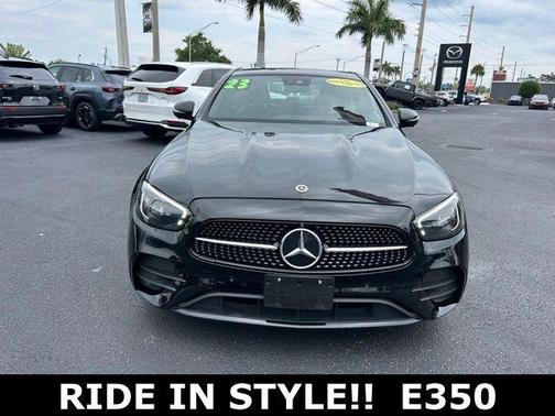 Black 2023 Mercedes-Benz E-Class E 350
